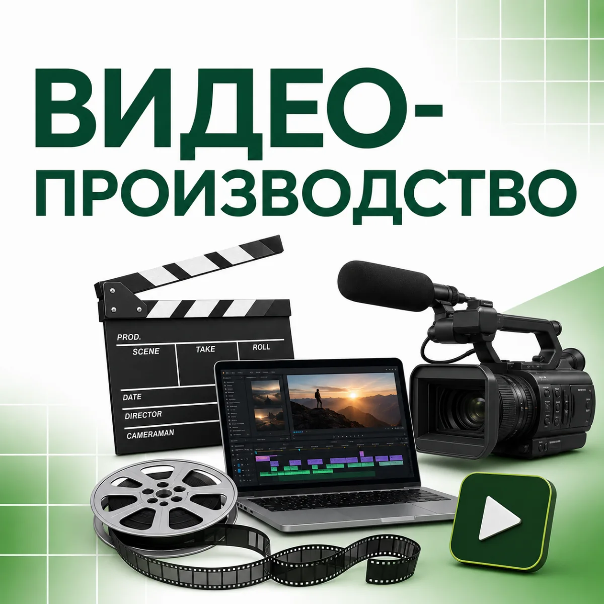 Видеопроизводство: сценарии и монтаж